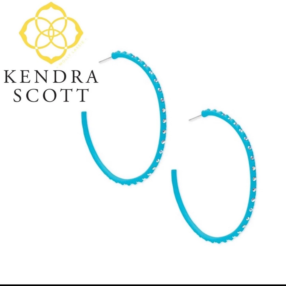 Kendra Scott Val Hoop Earrings Matte